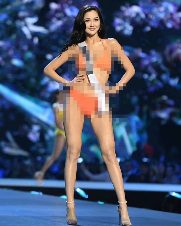 Miss Universe 2018: Penampilan Sonia Fergina Kenakan Swimsuit dalam Preliminary Competition