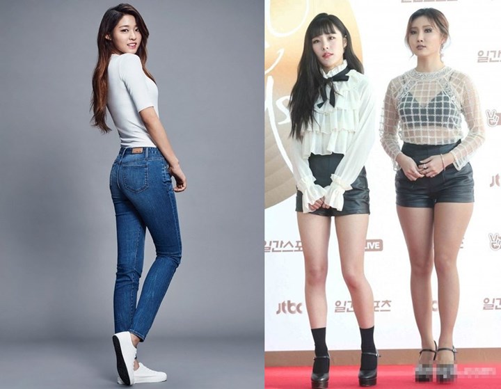 Sama-Sama Disebut Seksi, Netter Bandingkan Bentuk Tubuh Seolhyun dan Hwasa