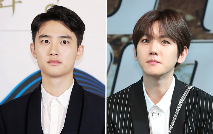 Bikin Ketawa, Begini Hasilnya Saat D.O. EXO Gambar Wajah Baekhyun