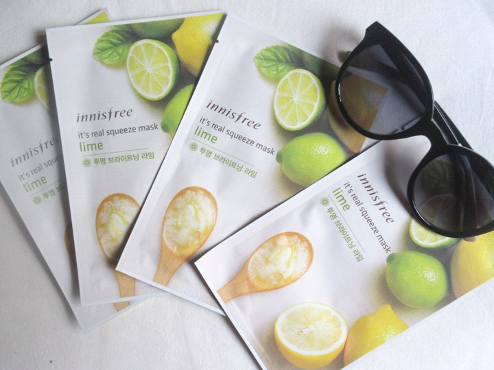 Innisfree It’s Real Squeeze Mask Lime
