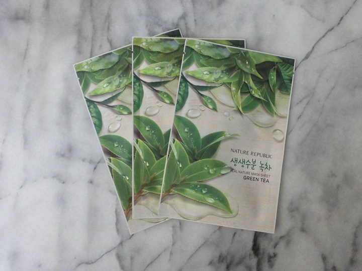 Nature Republic Real Nature Mask Sheet Green Tea
