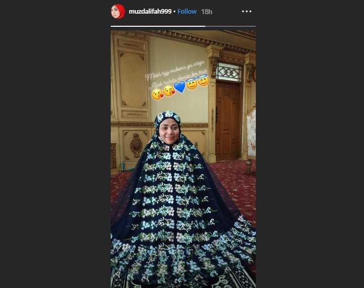 Muzdalifah Dihadiahi Mukena