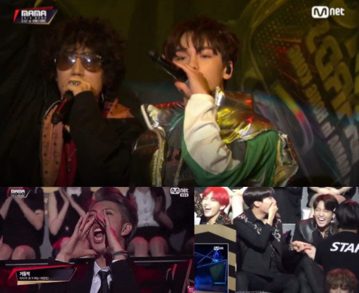 MAMA 2018: Member BTS Ngakak Saat RM Ketangkap Kamera Fanboying LIhat Tiger JK