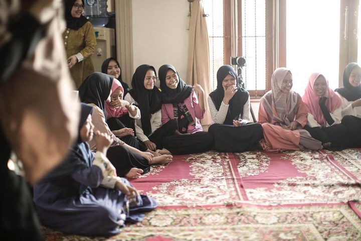 Momen Anak Panti yang Diundang di Syukuran Kehamilan Tasya Kamila