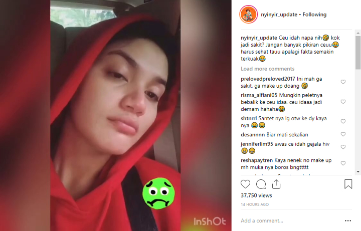 Hilda Vitria Sakit
