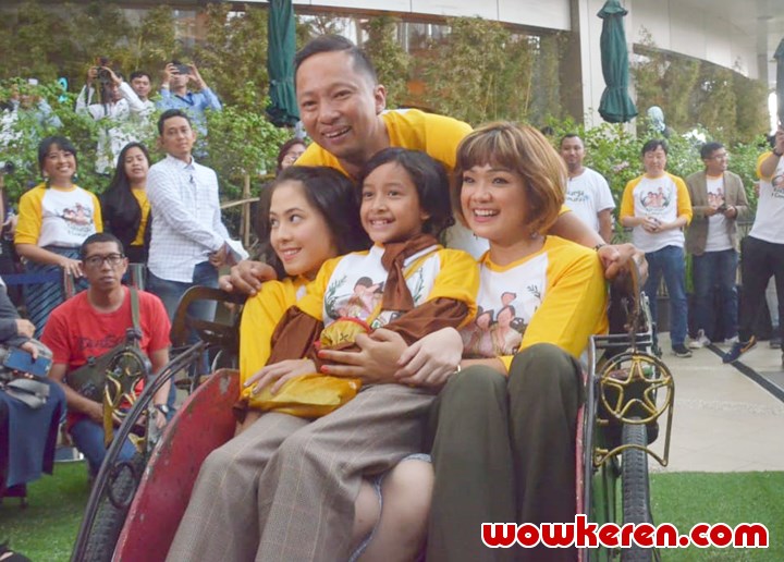 Becak yang Identik dengan 'Keluarga Cemara'