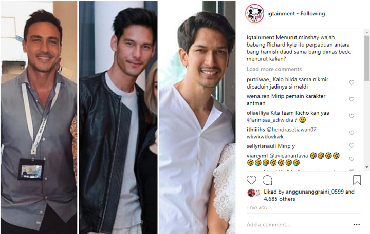 Paras Richard Kyle Disebut Perpaduan antara Wajah Hamish Daud-Dimas Beck, Setuju?