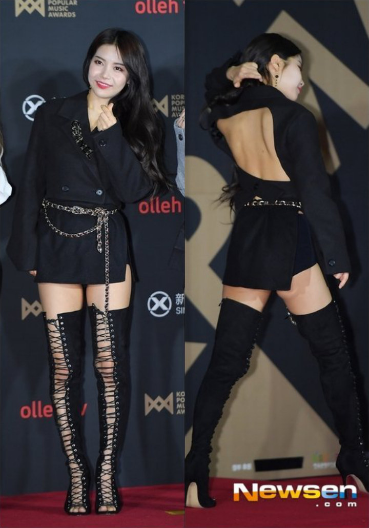 KPMA 2018: Solar Mamamoo Tampil Seksi dengan Punggung \'Bolong\', Netter Malah Soroti Pantat