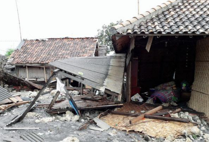 Kondisi Rumah Penduduk di Pulau Sebesi