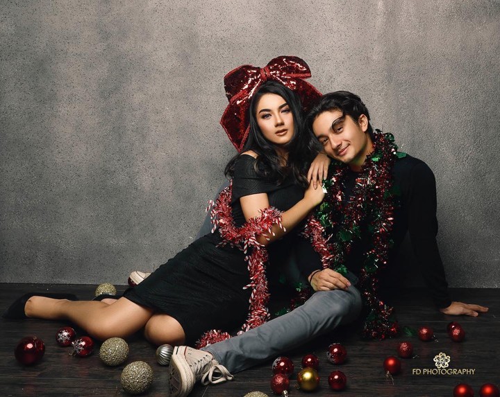 Ersya Aurelia Mesra Bareng Bryan Domani di Momen Natal