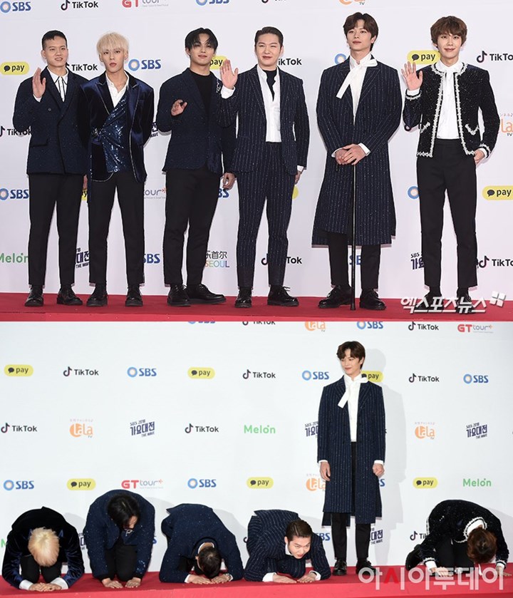 SBS Gayo Daejun 2018: BTOB Tampil Keren, Kocaknya Sungjae dan Peniel Parodikan Adegan \'Goblin\'