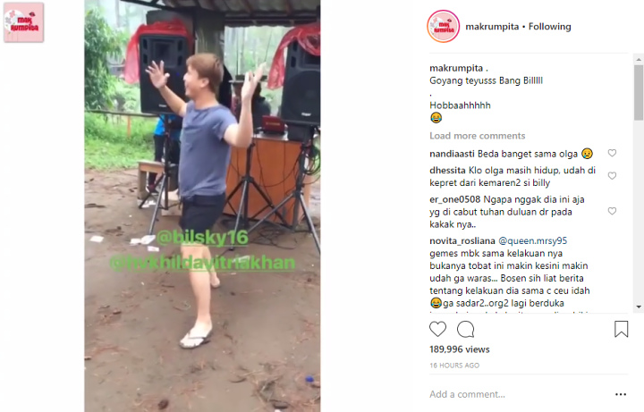 Billy Syahputra Joget-Joget