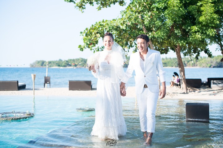 Dimas Anggara dan Nadine Chandrawinata