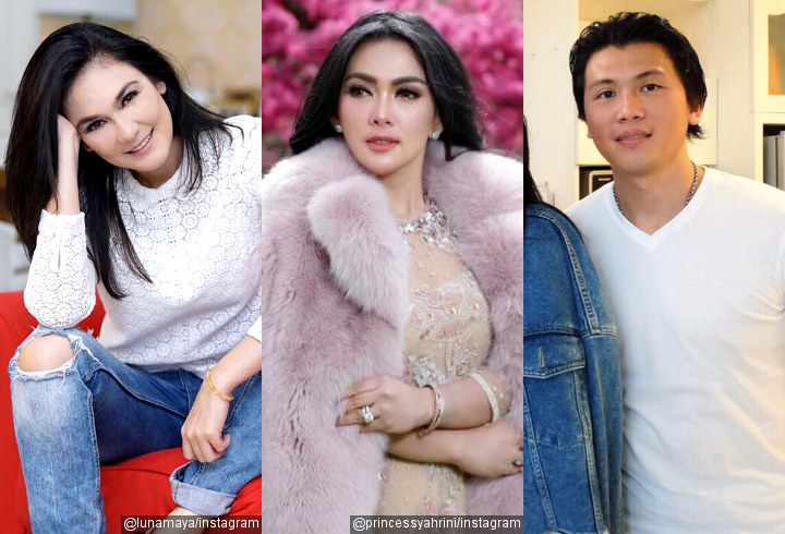 Luna Maya Sindir 'Makan Teman Lagi Hits' Hingga Syahrini Diisukan Bakal Dilamar Reino Barack