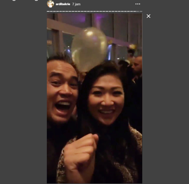 Ardi Bakrie dan Manajer Nia Ramadhani