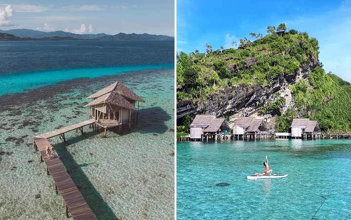 Mau Liburan a La Maldives? 7 Wisata di Indonesia Ini Punya Resort Terapung yang Tak Kalah Keren