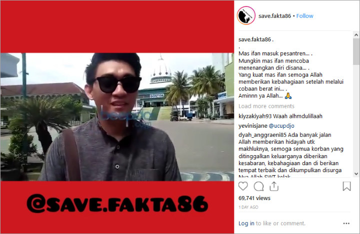 Takut Pulang Ke Rumah Usai Tragedi Tsunami, Ifan Seventeen Pilih Lari Ke Pesantren Jawa Timur
