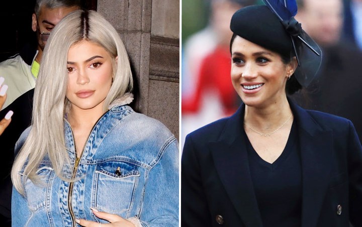 Kylie Jenner dan Meghan Markle Pakai Baju Kembar, Siapa Lebih Seksi?