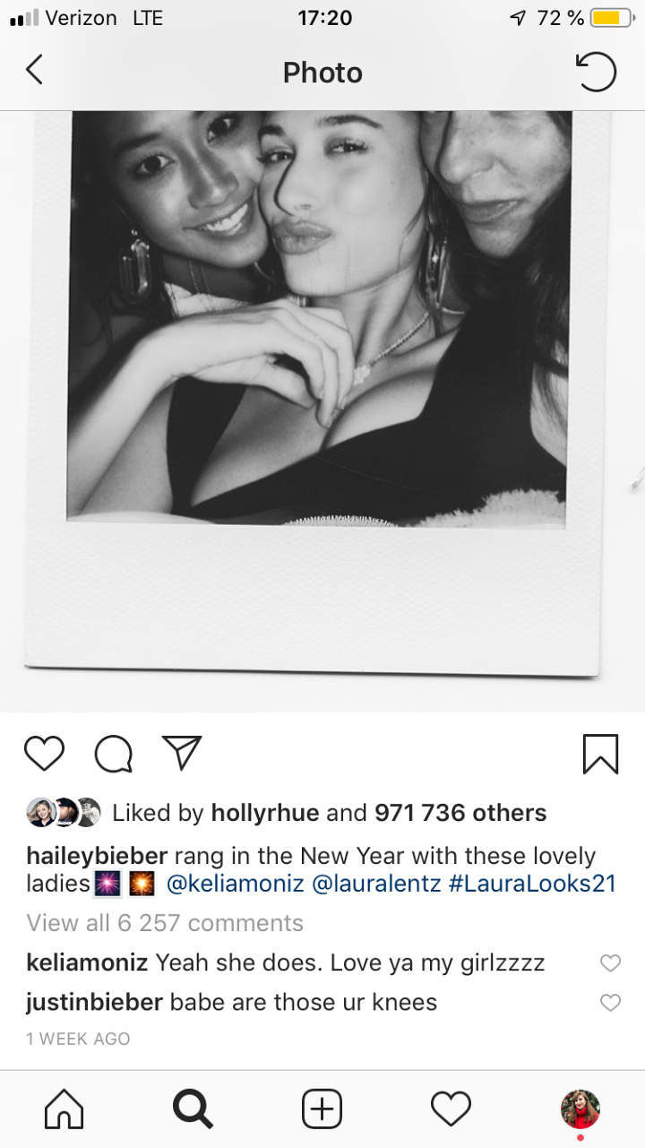Komentar Justin untuk Hailey