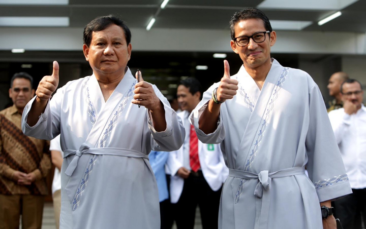 Persiapan Debat Pilpres 2019, Bobot Latihan Prabowo Subianto Lebih Banyak Ketimbang Sandiaga Uno