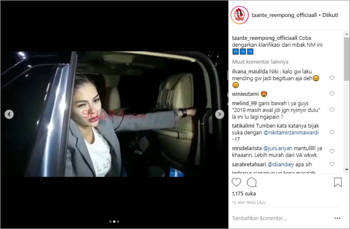 Komentari Isu Artis Prostitusi, Celetukan Nikita Mirzani Soal Tarifnya Murah Jadi Sorotan