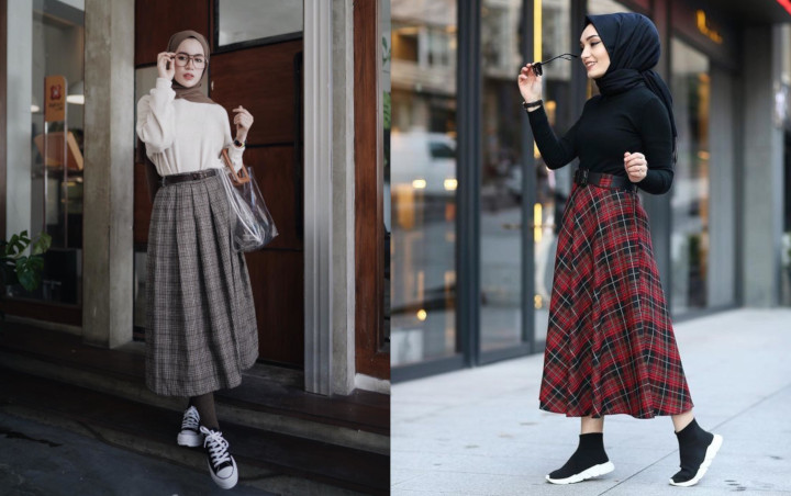 Intip 12 Model  Rok yang Kini Hits di Kalangan Hijabers 