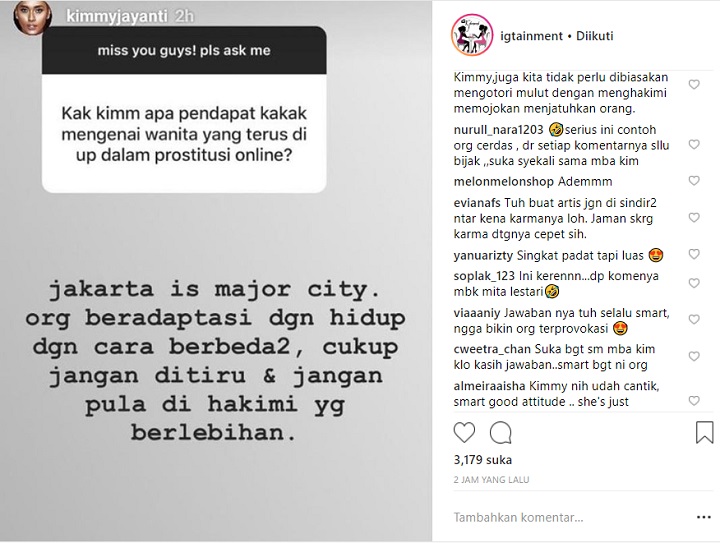Jawaban Kimmy Jayanti
