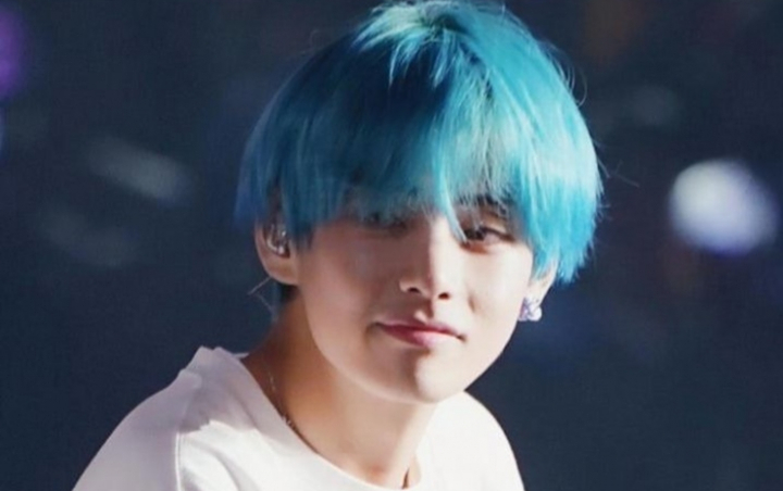 Warnai Rambut Jadi Biru Terang, Netter Heran V BTS Masih 