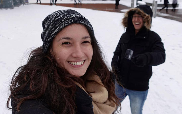 Bak Pengantin Baru, Begini Kekonyolan Nadine Chandrawinata-Dimas Anggara Saat Liburan di Finlandia