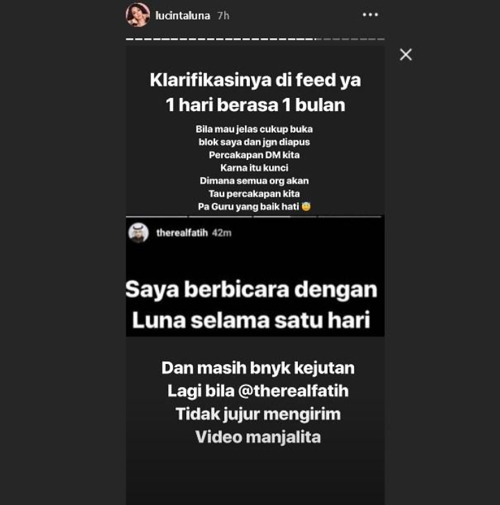 Balasan Lucinta Luna