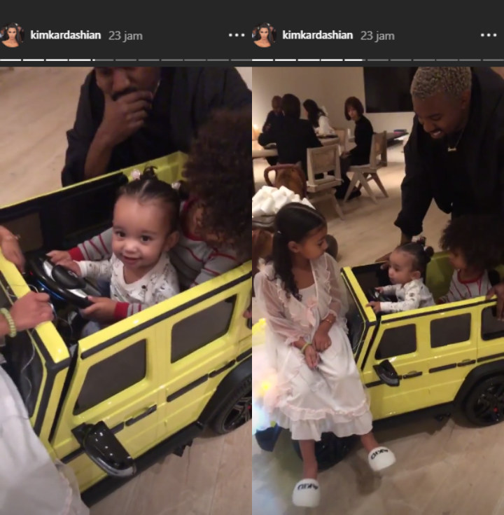 Hadiah ulang tahun anak Kim