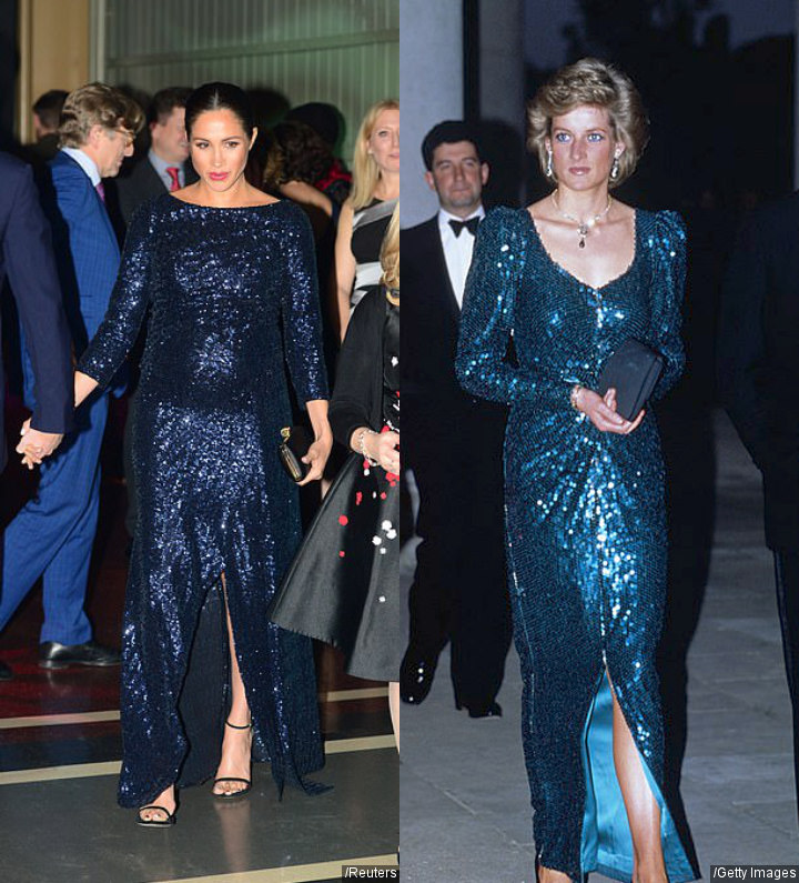 Gaya Meghan mirip Diana