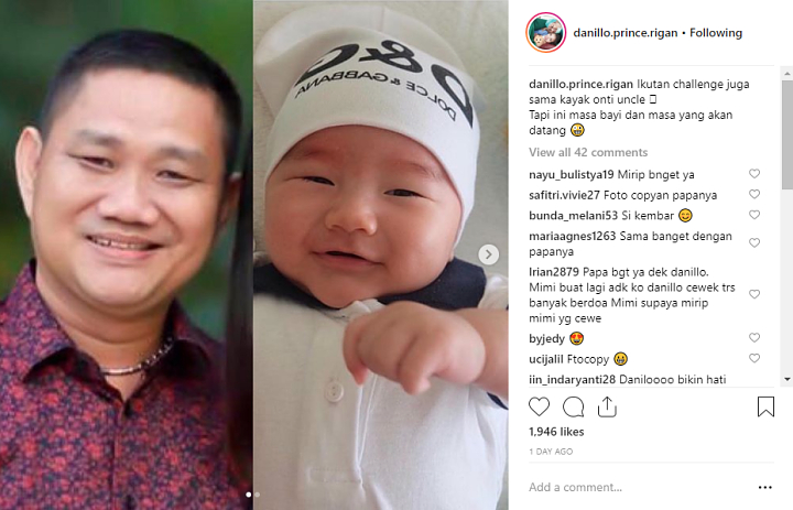 Foto anak Bella Shofie Banjir Pujian