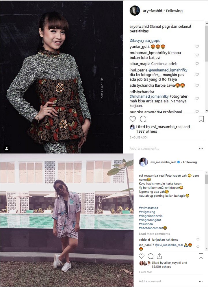 Postingan Terakhir Evi Masamba Jadi Sorotan