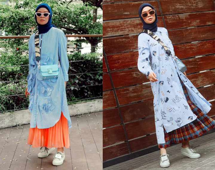 Style Tantri Namira yang Penuh Warna