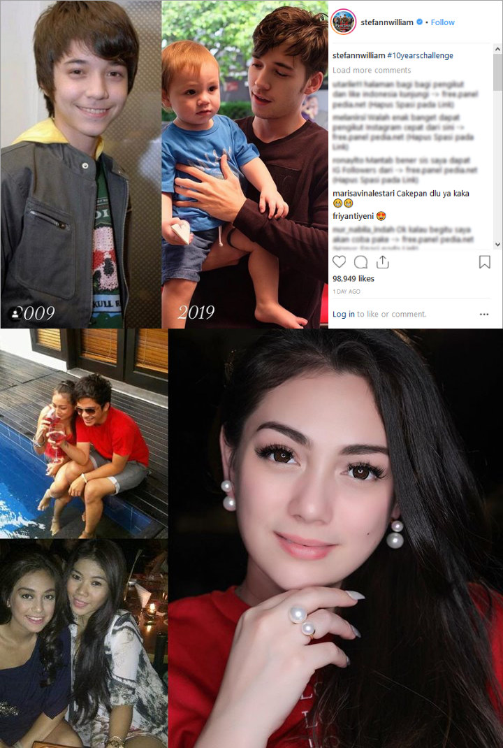 Stefan dan Celine Kompak