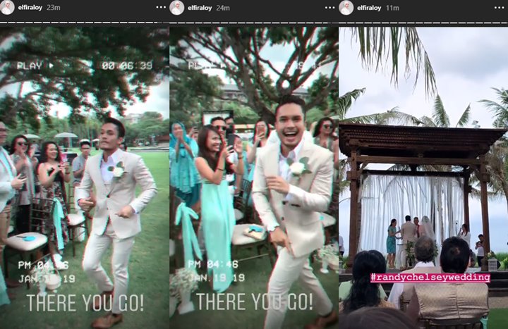 Joget Girang Menuju Altar, Randy Pangalila Resmi Nikahi Kekasih Bule