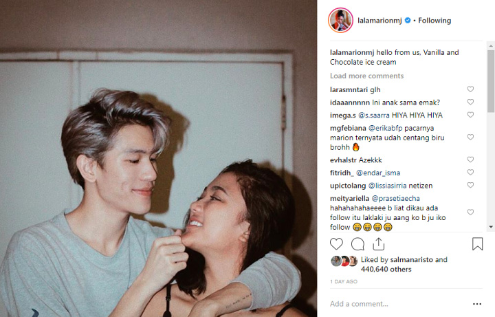 Marion Jola Unggah Foto Mesra Bareng Julian Jacob