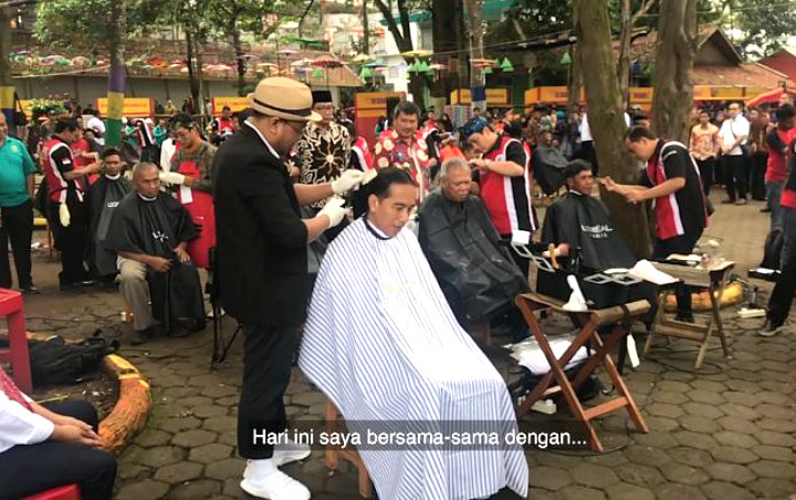 Bawa Tukang Cukur dari Jakarta ke Garut, Dahnil Anzar Hingga Fadli Zon Sindir Jokowi