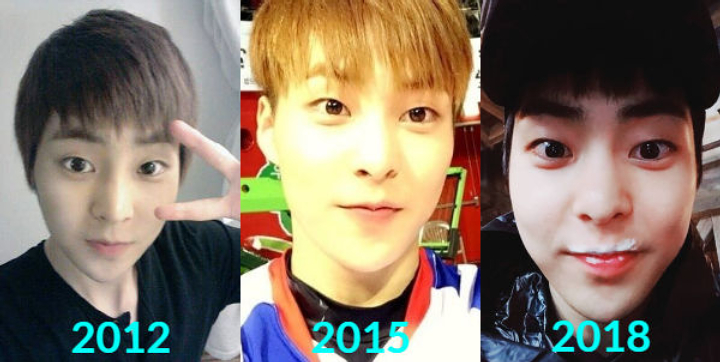Bandingkan Foto dari Tahun ke Tahun, Xiumin EXO Sama Sekali Tak Menua?