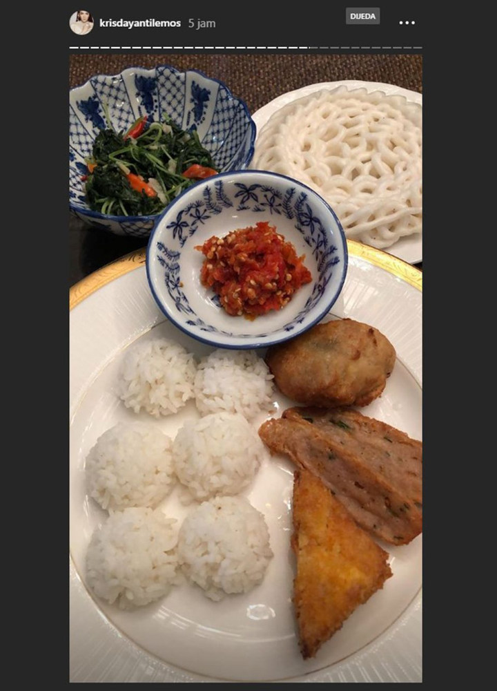 Makanan Krisdayanti