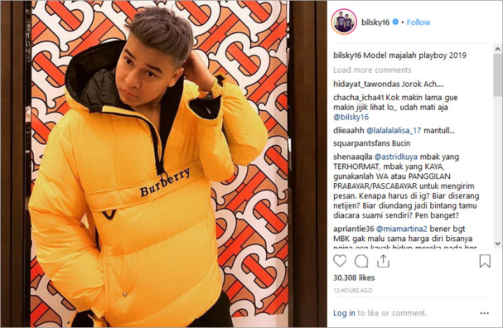 Billy Syahputra Model Majalah Playboy