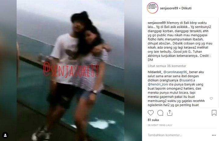 Gio dan Ailish di Bali