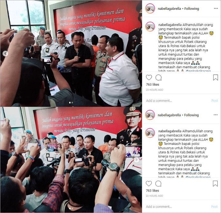 Pelaku Pembacokan Ditangkap