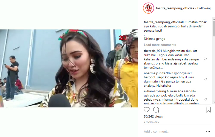 Curhat Sering Dibully Saat Sekolah, Sikap Ayu Ting Ting Saat Diwawancara Jadi Sorotan