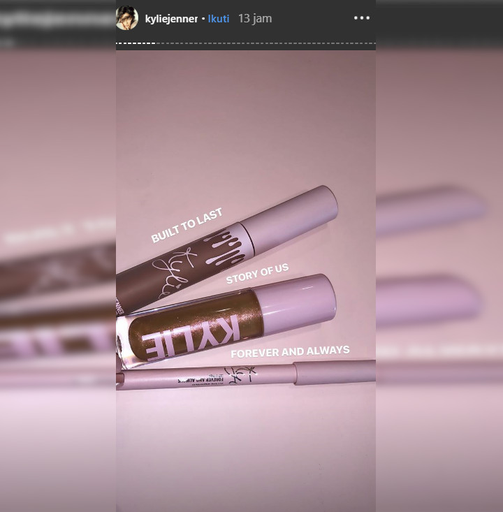 Kylie menggunakan judul lagu Taylor Swift sebagai nama koleksi produk lip kit