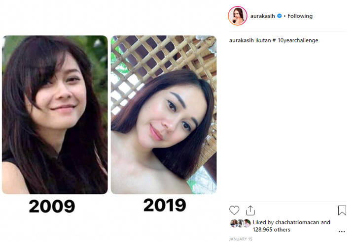 Aura Kasih Cantiknya Enggak Pernah Pudar