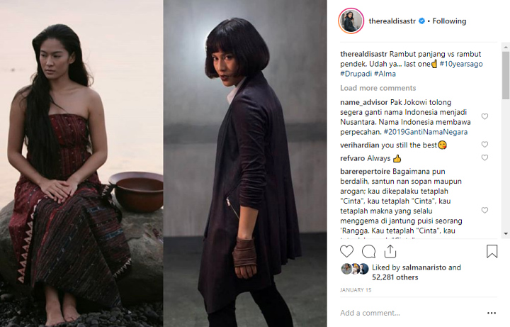 Dian Sastro Bandingkan Kariernya dalam 10 Tahun