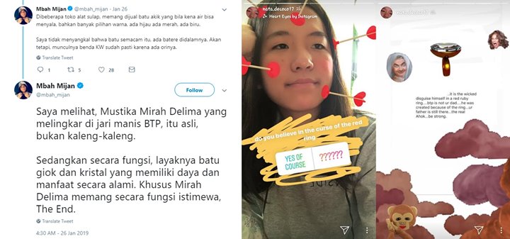 Ramalan Mbah Mijan Soal Cincin Ahok