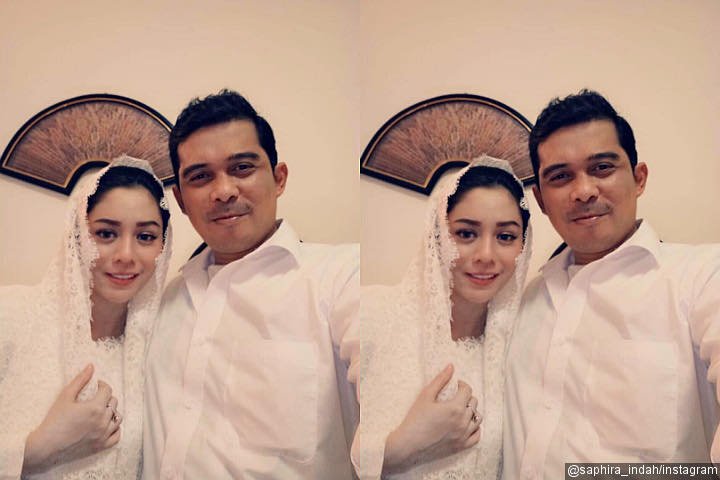 Gelar Empat Bulanan, Saphira Indah Kompak Bareng Suami